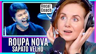 Roupa Nova - HARMONIAS BRASILEIRAS LINDAS! | Análise de Coach Vocal | Reação a Sapato Velho