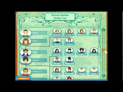 Virtual Families family tree - 20 generations