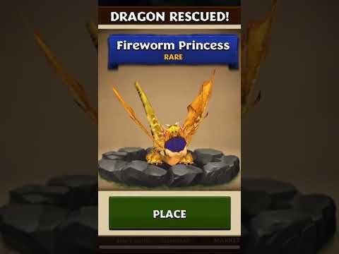 Rise Of Berk: Fire-Worm Princess Obtained