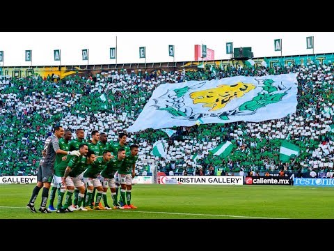 "RECIBIMIENTO | Mosaico en semifinal" Barra: Los Lokos de Arriba • Club: León • País: México
