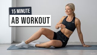 15 MIN STRONG ABS Workout - Killer Abs &amp; Core, No Equipment, No Repeat Home Workout