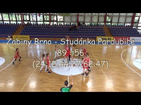2018 1006 _ Basket U17 Extraliga U17 _ Žabiny Brno - Studánka Pardubice
