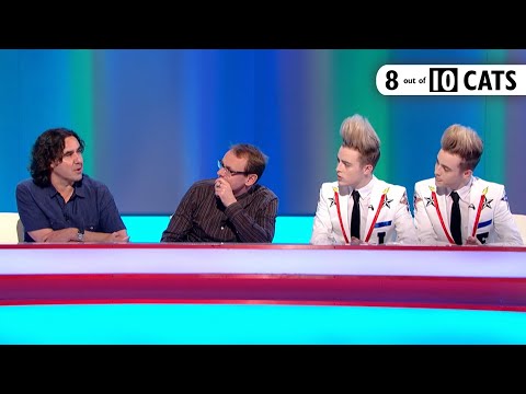 The Time Jedward Joined Sean Lock's Team | 8 Out of 10 Cats