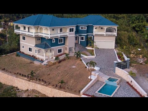 Luxury 10 Bedroom 12 Bathroom Mansion For Sale on Belvedere Drive, Red Hills, Kingston & St Andrew