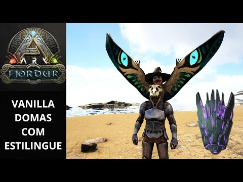 Ark- Fjordur VANILLA DESAFIO - MAPA A ILHA Pegando O Artefato Do Devorador !!
