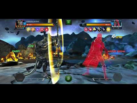 Corvus Glaive vs Guillotine 2099 Uncollected Boss