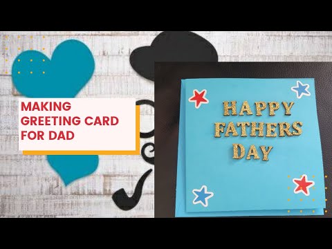 Making Greeting Card For Dad ||Happy Father'sday || Pranshul Talks ||Kids Activity
