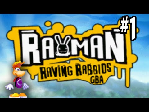 Rayman Raving Rabbids (GBA) - Серия 1 - Побег из заключения