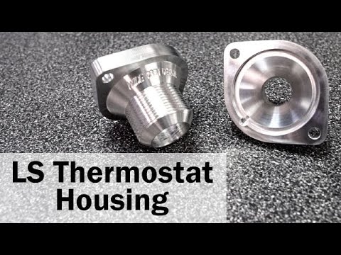 LS Thermostat Housing - Wide Open Design