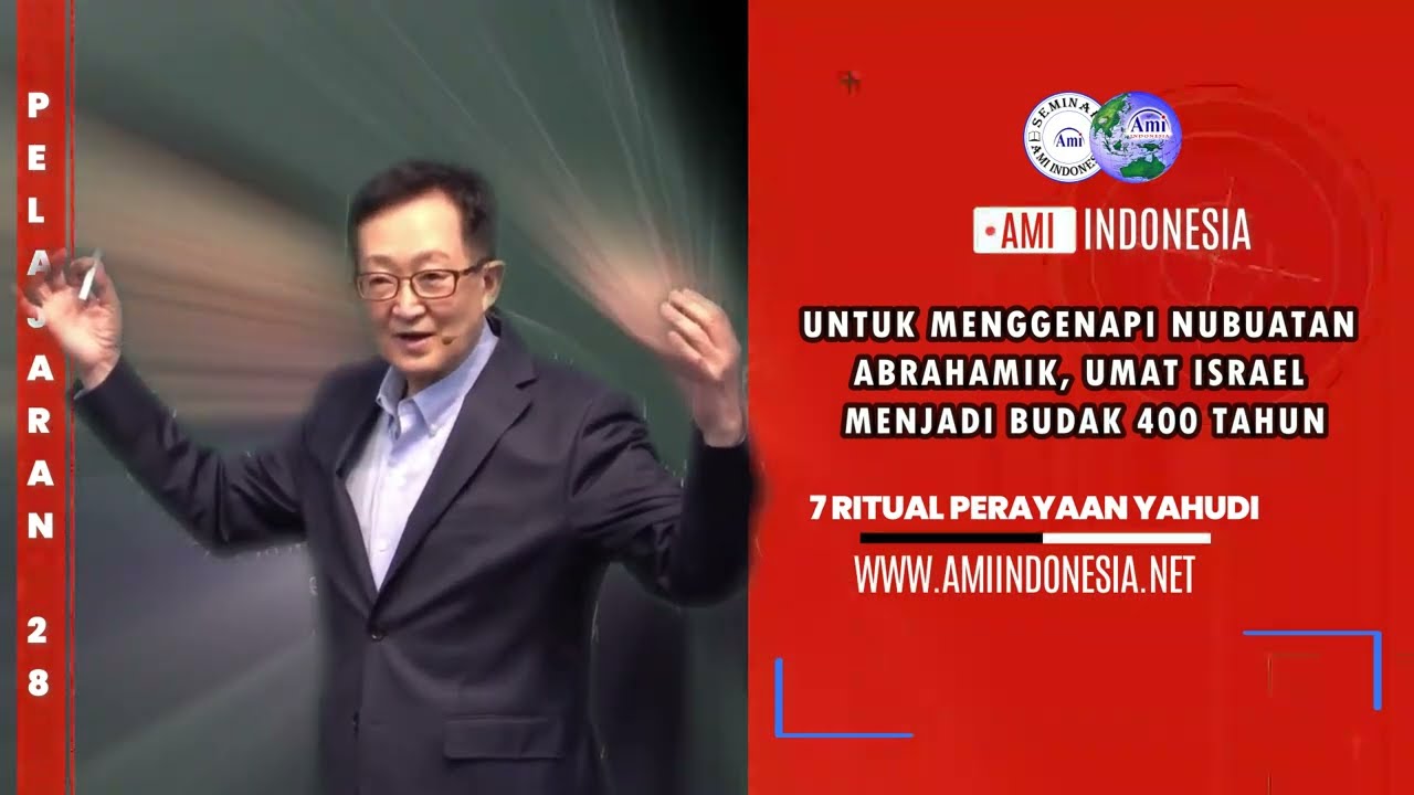 #28 PENGGENAPAN NUBUATAN ABRAHAMIK, UMAT ISRAEL MENJADI BUDAK 400 TAHUN | [🔉 English + 💬 Indonesia ]