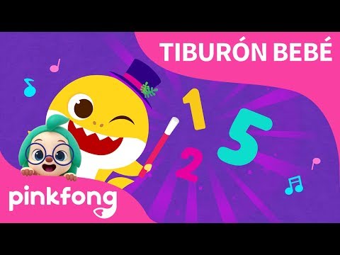 Tiburón Bebé del 1 al 5 | Canta con Tiburón Bebé | Números | Pinkfong Canciones Infantiles