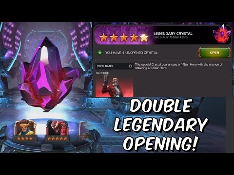 Double Legendary Crystal Opening - Seatin & Free To Play - Marvel Contest Of Champions