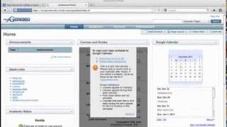 SUNY Geneseo Student Schedule Importation Tutorial