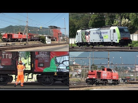 Der Ablaufberg in Chiasso, Arrival & Shunting