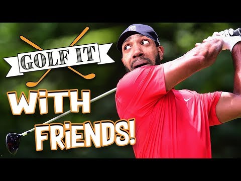 Swinging THE FENCES On The GOLF COURSE! - [GOLF IT - RANDOM PLAYS] | runJDrun