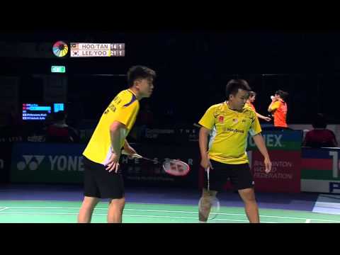 2014 THE STAR AUSTRALIAN BADMINTON OPEN-SF-MD- Hoon/Tan (MAS) VS Lee Y D/Yoo Y S (KOR) [4]