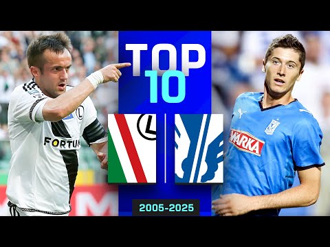 Legia - Lech | TOP 10 meczów | Ekstraklasa