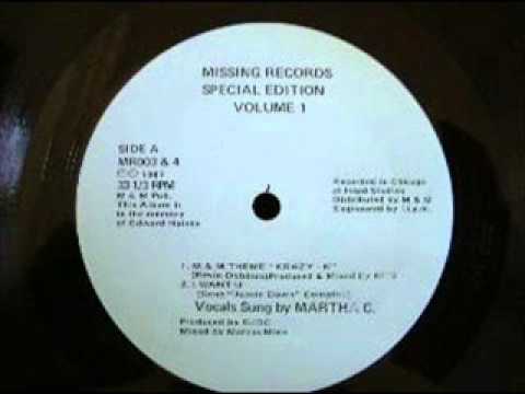 Krazy K - M & M Theme - Marcus Mixx - 1987