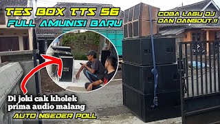 Download lagu Tes box tts 56' 18 inc'Coba lagu dangdut dan dj langsung di tangani Suhunya🔥operator prima malang mp3