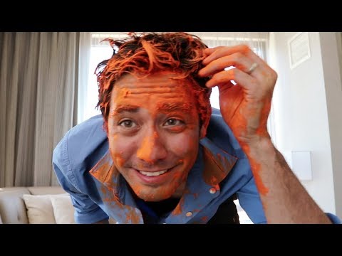 I'm COVERED in PAINT - Behind Scenes of Zach King Video Video