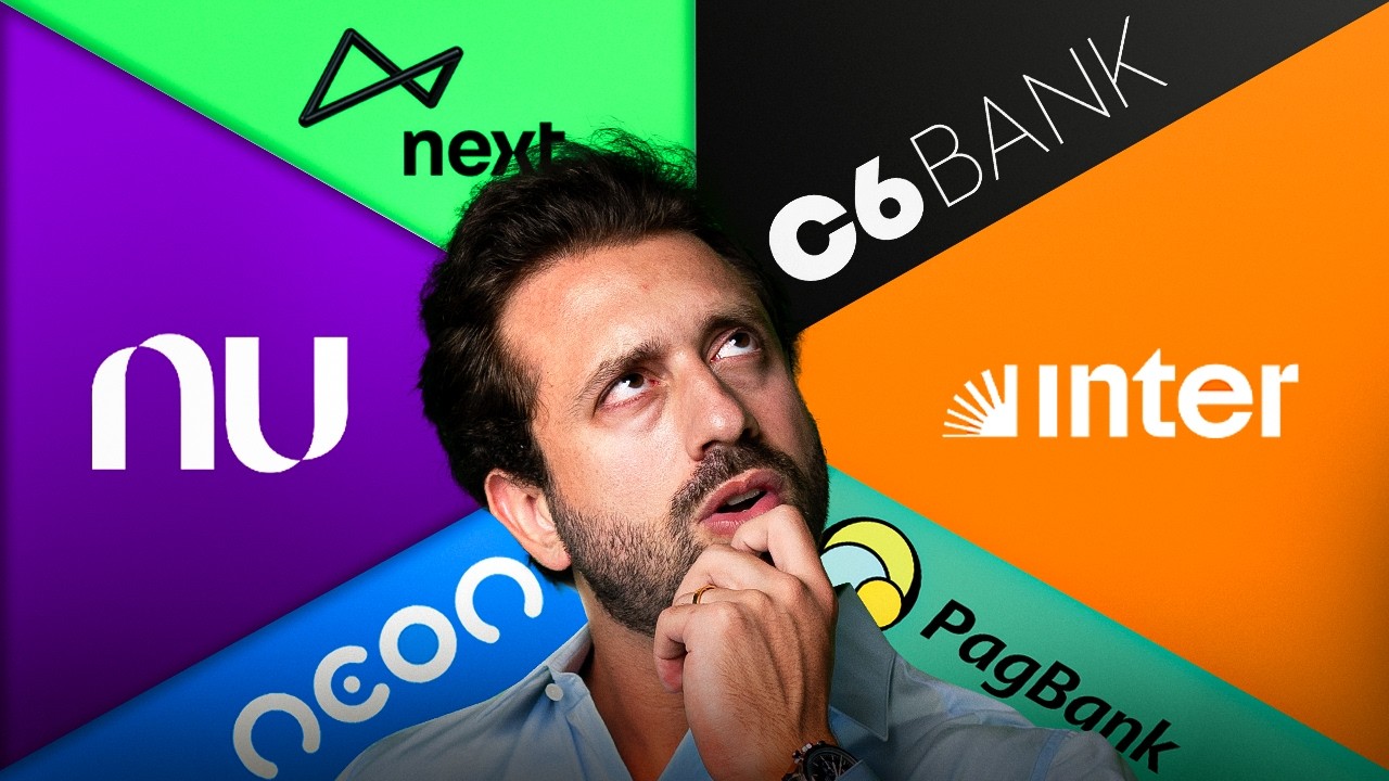 Qual é o MELHOR BANCO DIGITAL para 2025? (TOP 10 | análise completa)