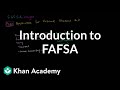 Introduction to the FAFSA - YouTube