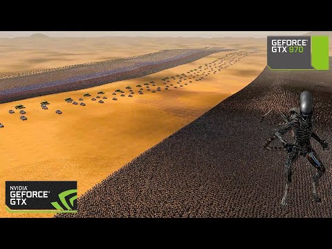 400000 Aliens VS Modern Human Army fire power | ultimate epic battle simulator 2