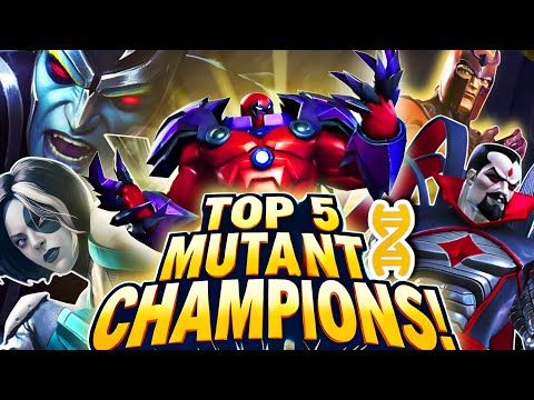 TOP 5 Mutant champions in MCOC |  Marvel Contest of Champions