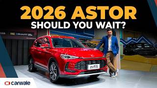 EXCLUSIVE! 2026 MG Astor Facelift Walkaround | Interior, Features & Powertrain Detailed | GIIAS 2026