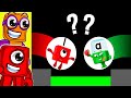 NUMBERBLOCKS Vs ALPHABLOCKS Marble Race