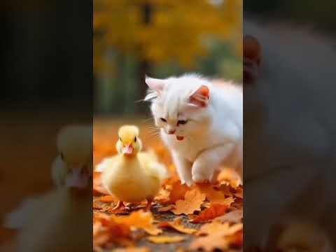 Autumn Adventures with Zoya the Cat & Lulu the Duckling: Fun, Games, & Cozy Moments