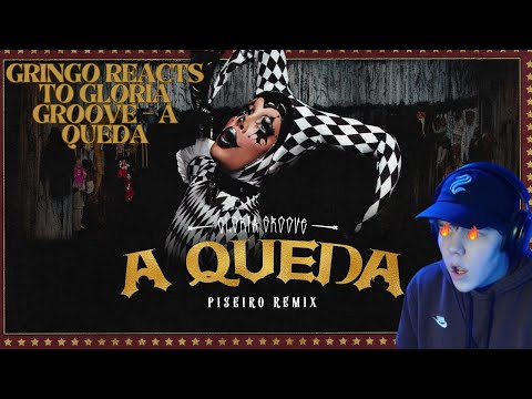 GRINGO REACTS to GLORIA GROOVE - A QUEDA (CLIPE OFICIAL)