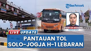 H-1 Jelang Lebaran 2025, Lalu Lintas Tol Solo-Jogja Lengang, Kendaraan Didominasi Mobil Pribadi