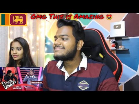 INDIANS REACT TO The Voice Sri Lanka | Sathisha Bhatt - Chikni Chameli & Wijeratne - Dil Se Re