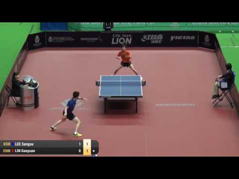 2017 JapanOpen MS rd2 LEE Sangsu(KOR) LIN Gaoyuan(CHN)