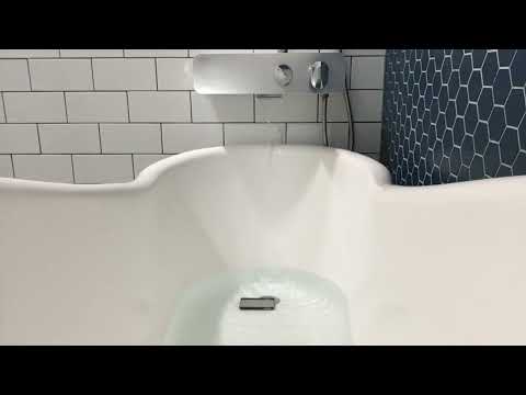 Clawfoot Bathtub Filling ASMR // Satisfying Slow-filling Overflow + Underwater Camera