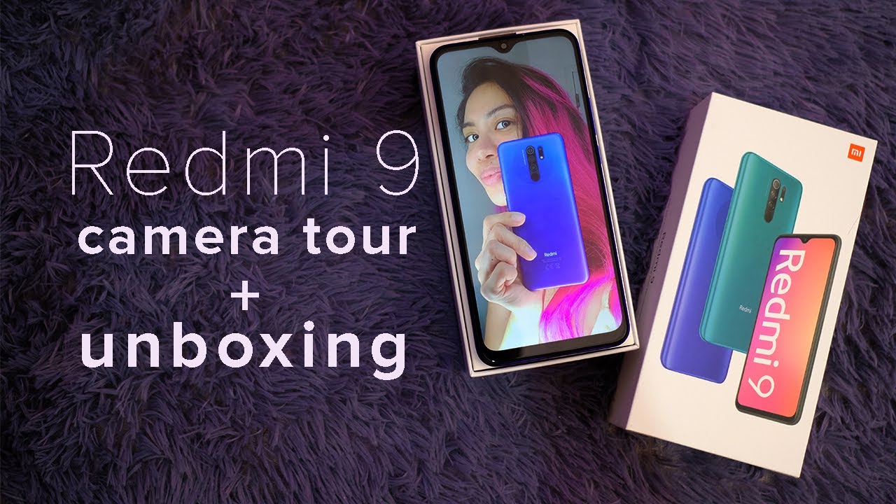 Xiaomi Redmi 9 CAMERA TOUR + unboxing & hands-on