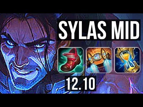 SYLAS vs GALIO (MID) | 700+ games, 1.3M mastery, Godlike, 13/4/7 | KR Diamond | 12.10