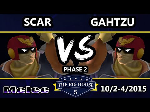 The Big House 5 - Gahtzu (Captain Falcon) Vs. Scar (Captain Falcon) - Pools Round 2 - SSBM