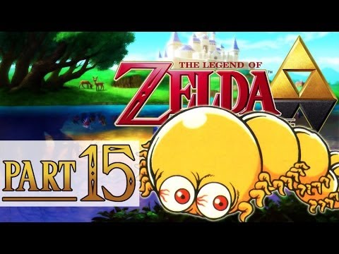 The Legend of Zelda: A Link Between Worlds Walkthrough - PART 15 - Tower of Hera Boss Moldorm!