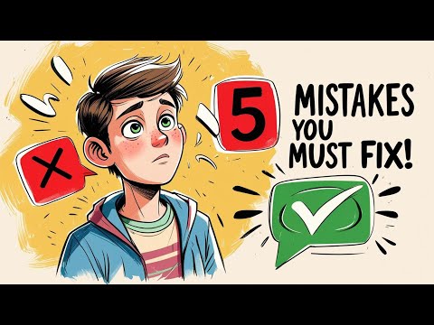 Stop Making These 5 Common Pronunciation Mistakes – Speak English Clearly and Confidently!