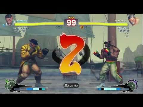 ACE・EIRIN [Guile] vs AFG [Sagat] - Desora [Gouken] vs Sleeper LZX [Bison] SSF4
