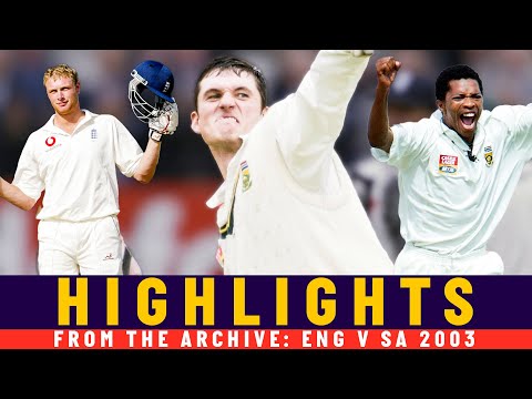 Smith's 259, Ntini 10-fer & Flintoff Brilliance! | Classic Match | England v SA 2003 | Lord's