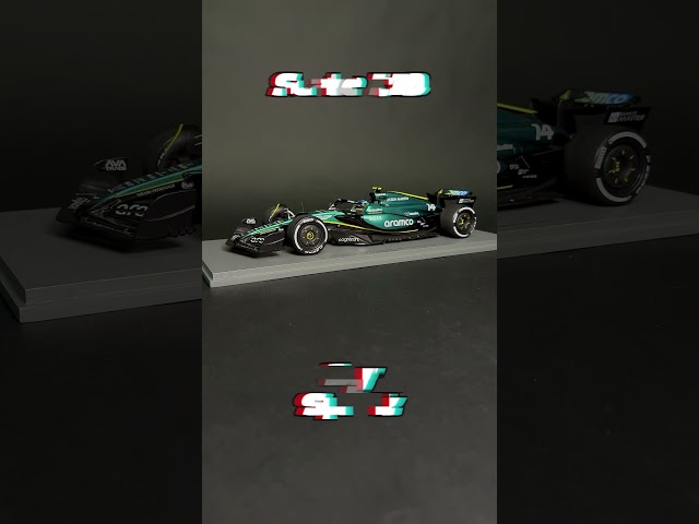 Vídeo relacionado con CMJ Aston Martin AMR24 F1 2024 - Modelo de Coche a Escala 1:43 - Fernando Alonso Edition | Modelo Coleccionable Altamente detallado | Producto Oficial
