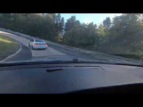 Nurburgring crash BMW M4 - E93 M3 camera car