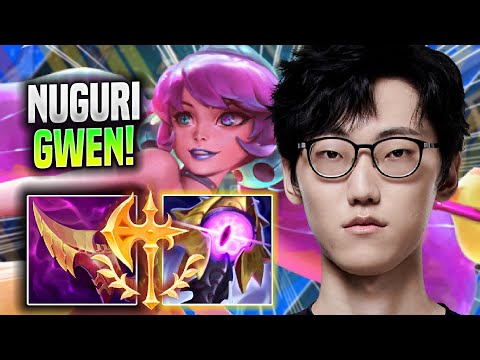 NUGURI IS SO CLEAN WITH GWEN! - DK Nuguri Plays Gwen TOP vs Kled! | Season 2022