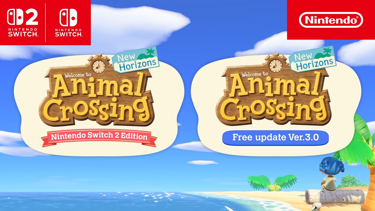 Animal Crossing: New Horizons – Nintendo Switch 2 Edition & Free Update – Announcement Trailer - YouTube