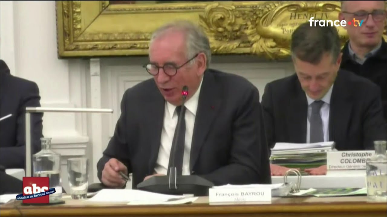 Quand F. Bayrou ne fait aucun effort au conseiller municipal - L’ABC de Bertrand Chameroy