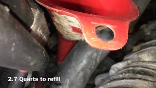 2013 Honda CR-V Transmission Fluid and Filter Change