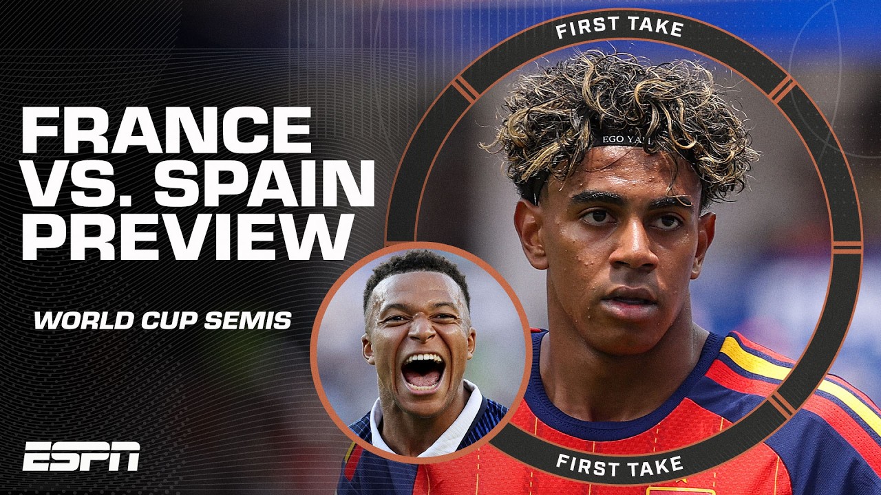 Lamine Yamal or Kylian Mbappe: Who needs to STEP UP MORE in France vs. Spain?! 🌎 | First Take